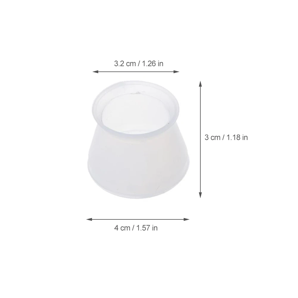 

12PCS Furniture Table Chair Leg Silicone Cap Pad Furniture Non-slip Table Feet Protection Bottom Cover Pads anti-noise
