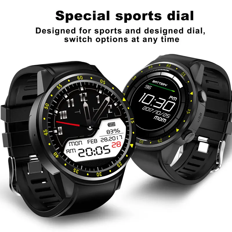 Timewolf gps умные часы sim 2G сеть IP68 Водонепроницаемый трекер сердечного ритма сна