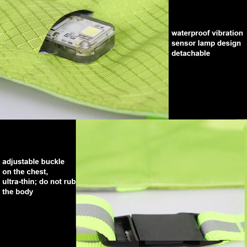 Рюкзак со светодиодсветильник кой для безопасности детей светоотражающая сумка