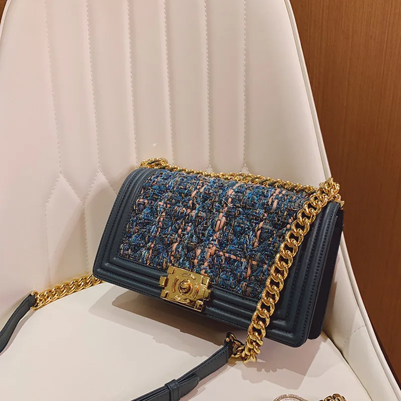 Дамские сумочки из натуральной кожи с цепочкой мессенджеры на плечо сумка