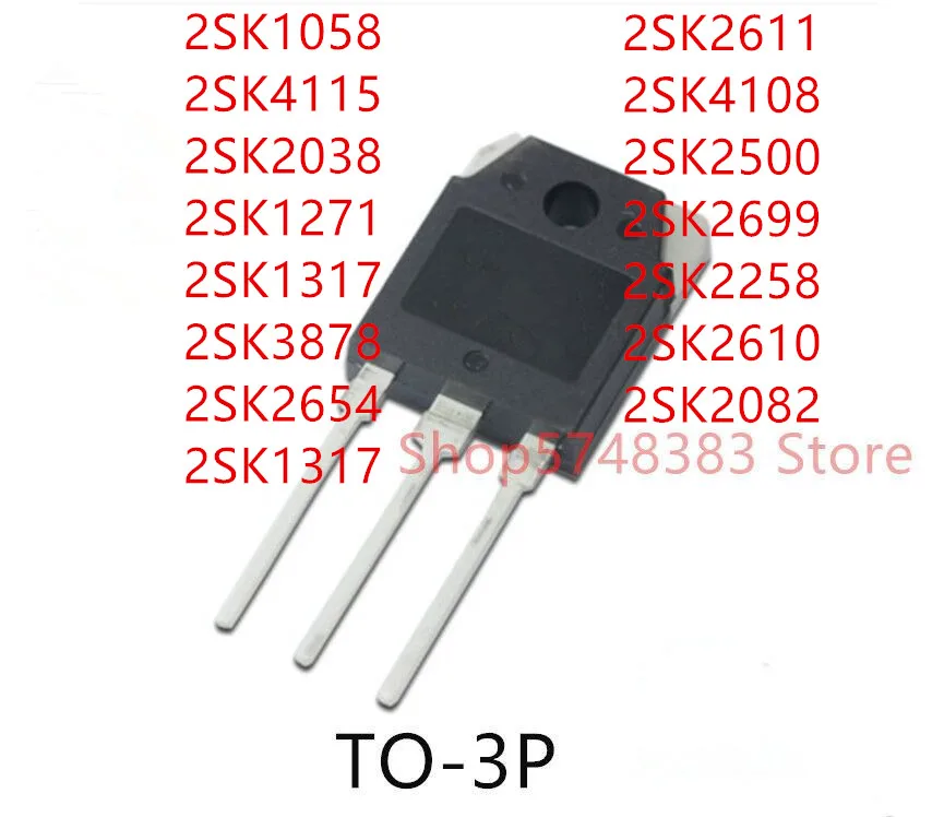 10 шт. 2SK1058 2SK4115 2SK2038 2SK1271 2SK1317 2SK3878 2SK2654 2SK2611 2SK4108 2SK2500 2SK2699 2SK2258 2SK2610 2SK2082|Аксессуары для