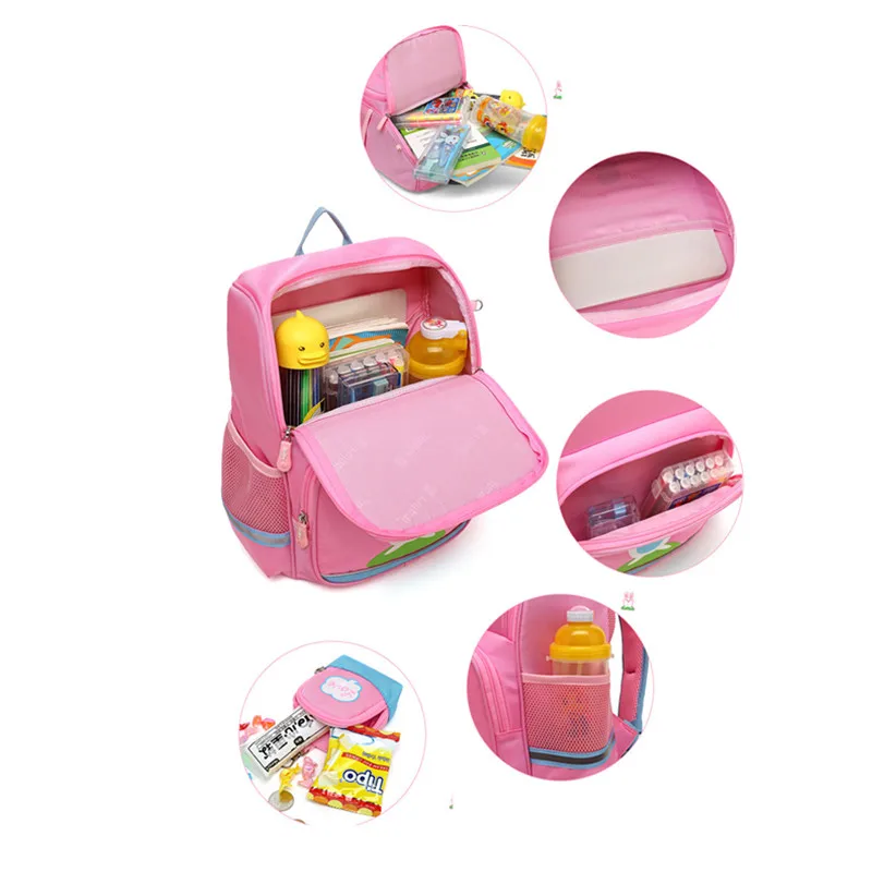 Kids School Bags Preschool Backpacks for Girls Boys Cute Dinosaur Prints Kindergarten bag Primary School Backpack 2 sizes