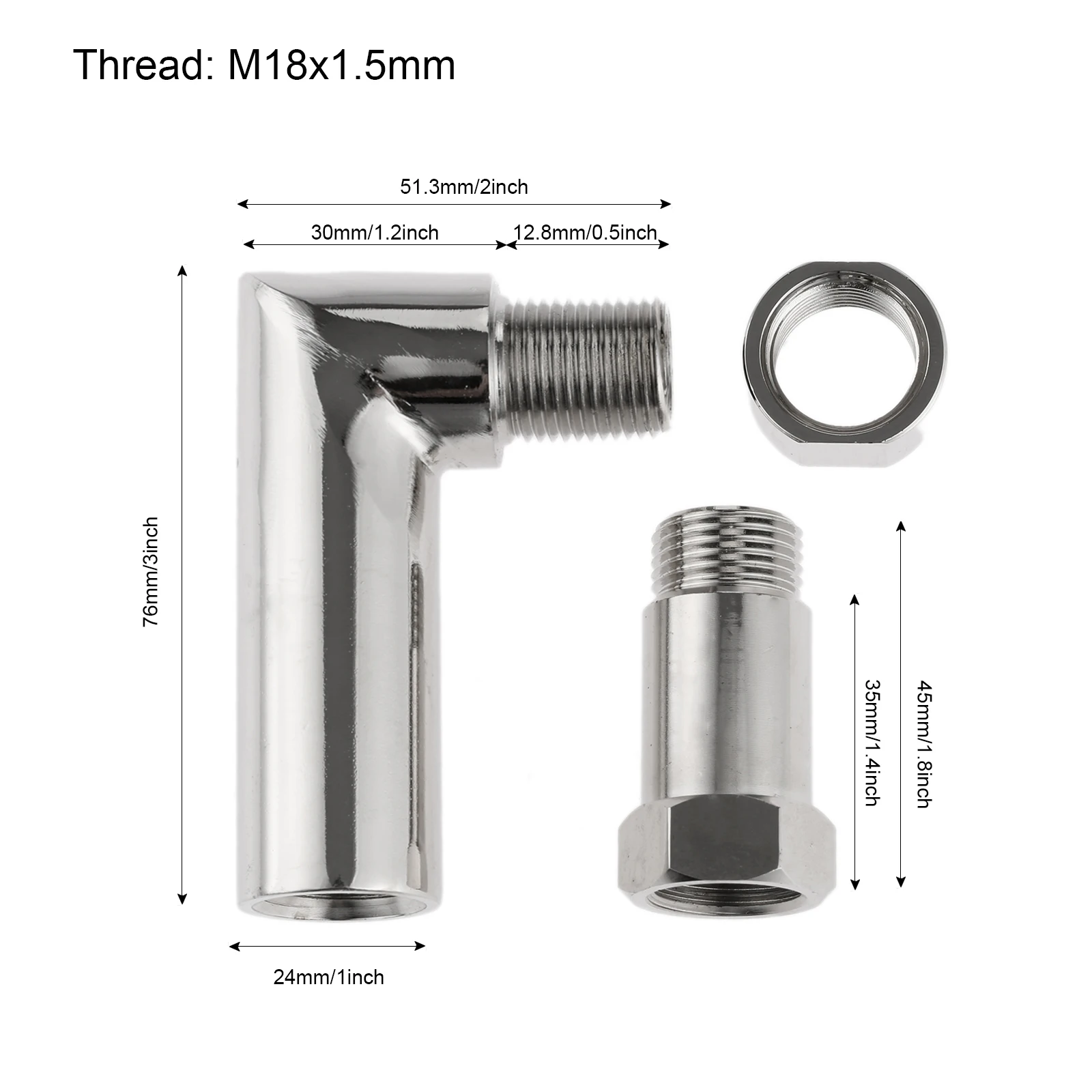 6 шт. автомобильный Выпускной датчик кислорода O2 прокладка 90 градусов угловая