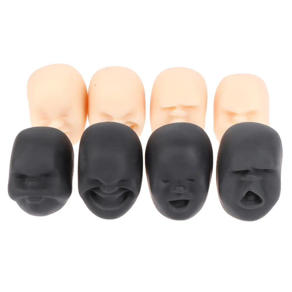 Сжимаемая игрушка антистресс человеческое лицо эмоции вентиляционный шар