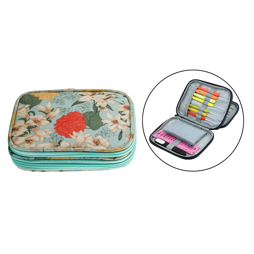 Крючок чехол для хранения сумка на молнии различных крючков/игл