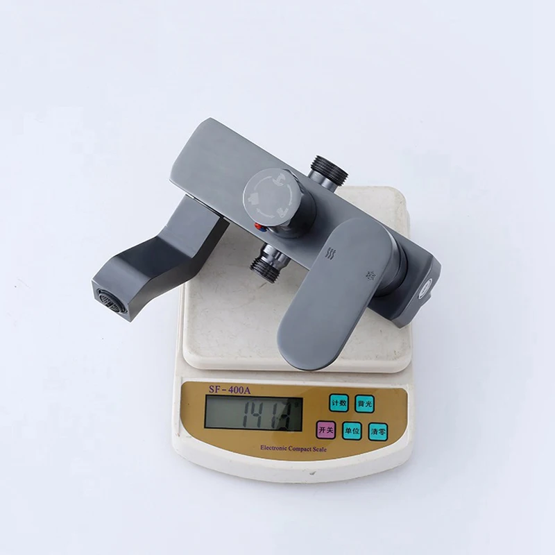 Серый синий черный новейший роскошный набор для душа смесители ванны смеситель