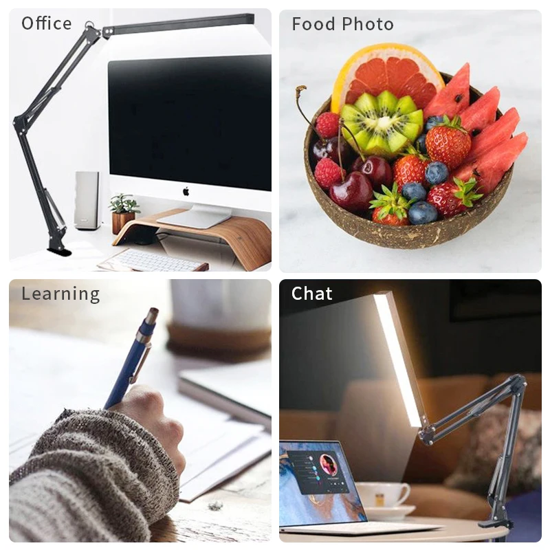 

LED Light Dimmable USB Screenbar Light For Laptop Computer PC Monitor Screenbar Hanging Lights LCD Monitor Lamp Reading Lighting