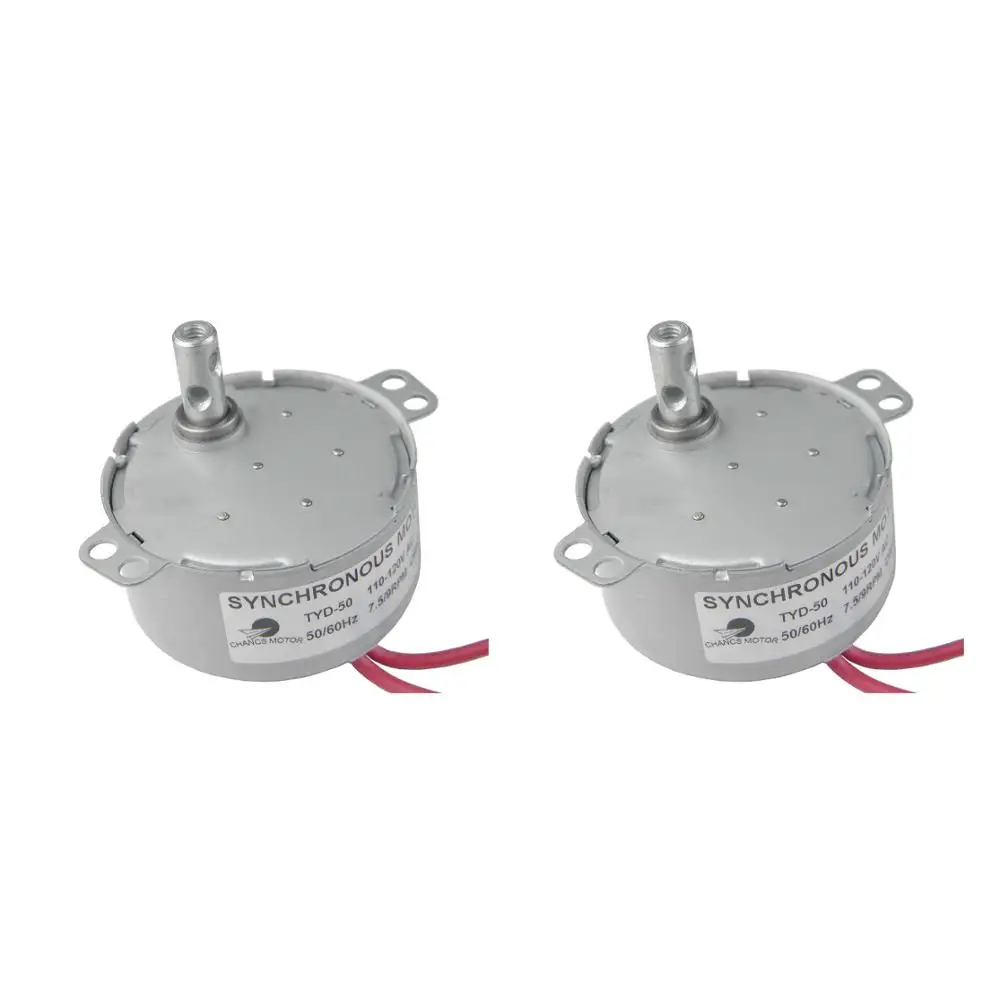 110 В переменного тока 7 5-9 об/мин вращающийся механизм CW/CCW 2 шт. |