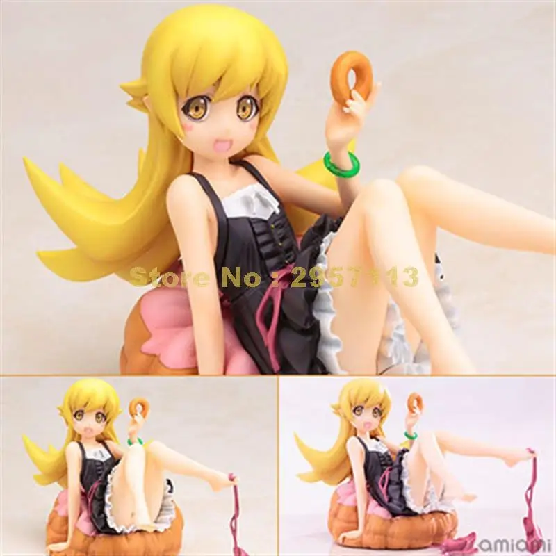 Аниме monogatari nisemonogatari oshino shinobu ПВХ фигурка Коллекционная модель 20 см