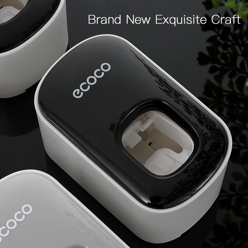 Настенный автоматический набор аксессуаров для ванной комнаты держатель зубной