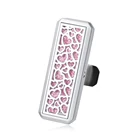 Прямоугольный автомобильный парфюмерный диффузор клипса украшение автомобиля освежитель воздуха для автомобиля ароматерапия с парфюмом диффузор эфирного масла вентиляционное отверстие