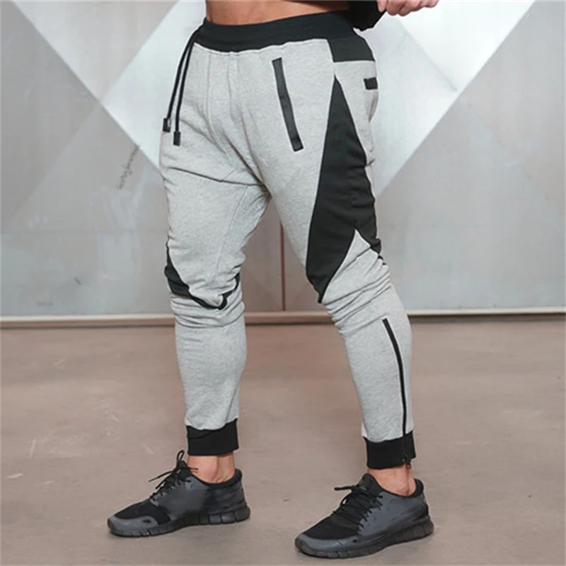 

Sport Pants Men Cotton Fitness Trackpants Running Pants Jogging Men Quick Dry Patch Gym Sweatpants Workout Trousers Joggers Male