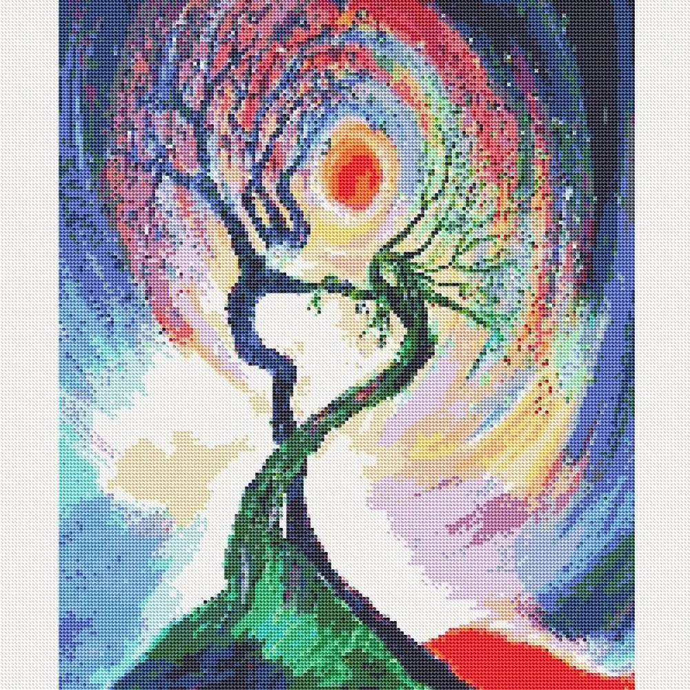 Набор для алмазной живописи сделай сам картина по номерам стразы со стразами