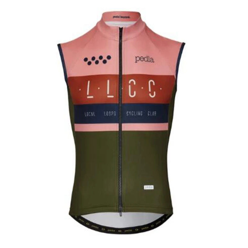 

Pedla LLCC Men's Waterproof and Windproof Cycling Vest Summer Chaleco de ciclismo a prueba de viento Customade Your Company Logo