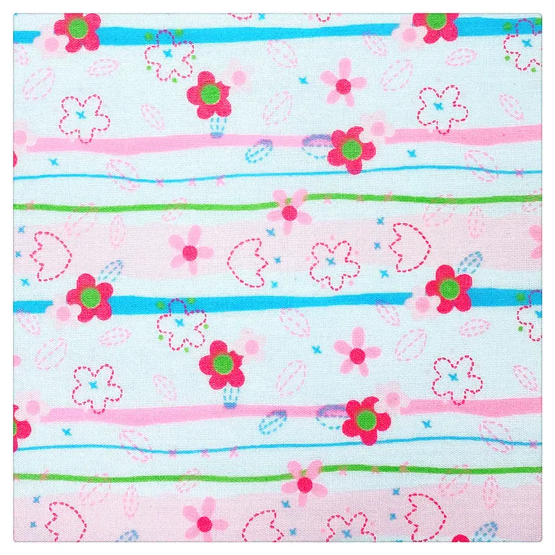 

50cm110cm DIY Doll Clothes Fabric Woven Polyester cotton Fabric Printed Cloth Sewing Quilting Fabrics for Patchwork Needlework