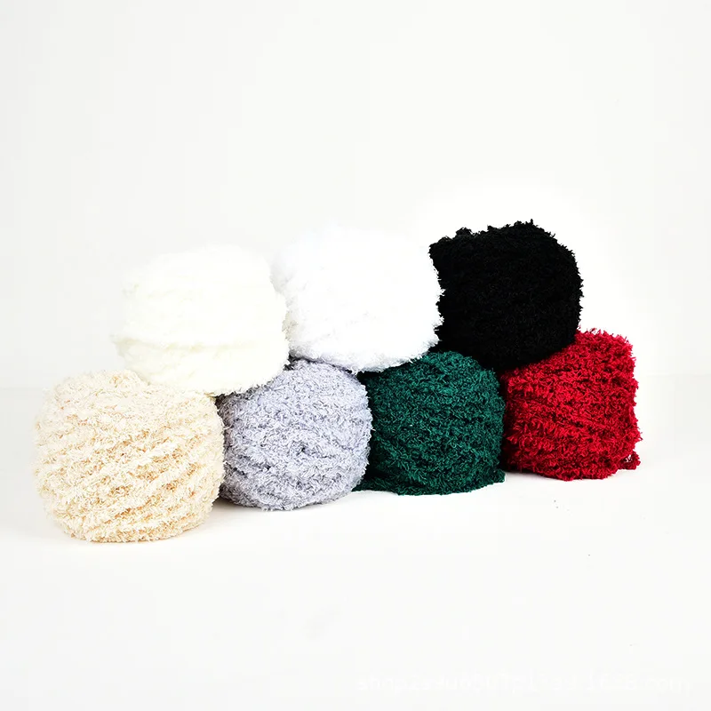 100 г пряжа для длинных волос мягкая норковая кашемировая кашемир мех хлопок