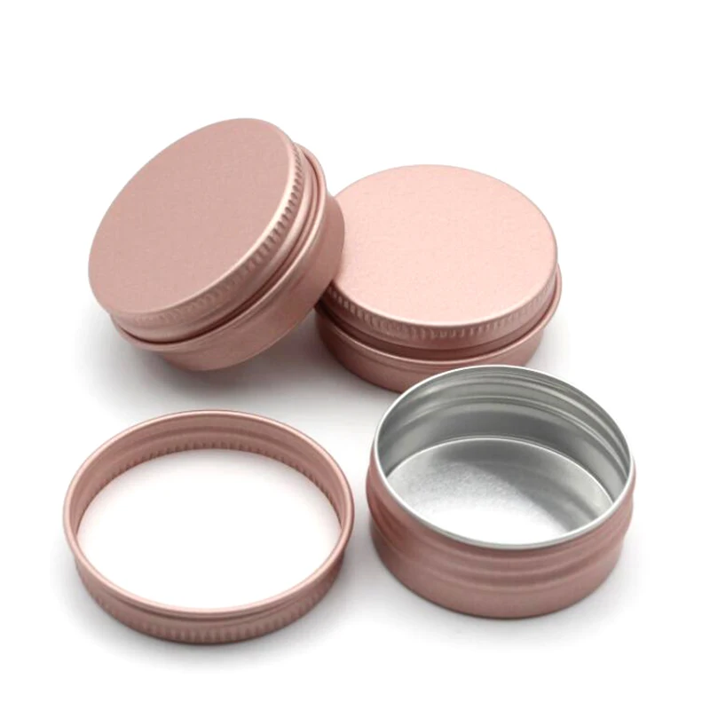 Алюминиевая банка для крема 20 шт./лот женская модель 1 г 30 50 60 алюминиевая блеск
