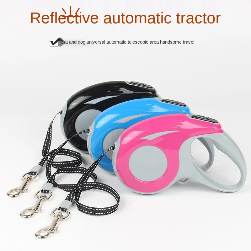

Dog Tractor 3M 5M Pet Leash Supplies Hand Holding Rope Puppy Harness Retractable Dogs Traction Rope Accessories