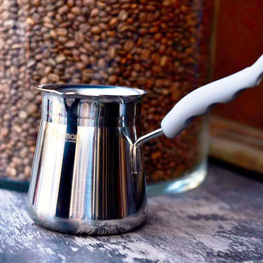 FISSMAN кофейник с длинной ручкой из нержавеющей стали инструменты для