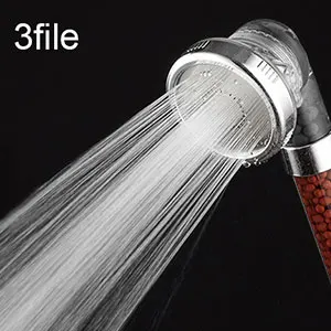 Filterable Shower Head Nozzle shower Bathroom Accessories High Pressure Adjustable Water Saving Rainfall Обустройство дома