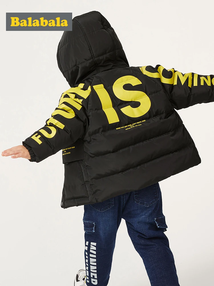 Пуховик для мальчиков детская одежда осень и зима 2019 новое плотное теплое пальто