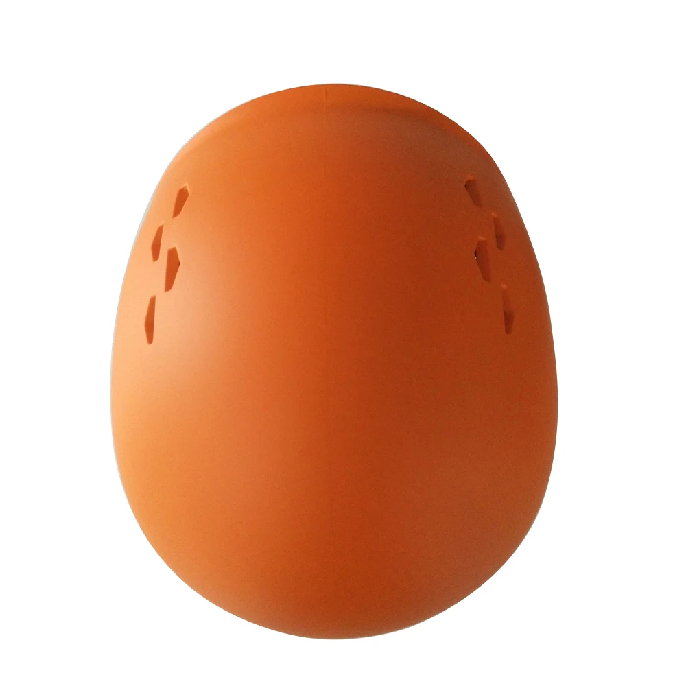 Спортивный шлем оранжевого/черного цвета полноразмерный для катания на