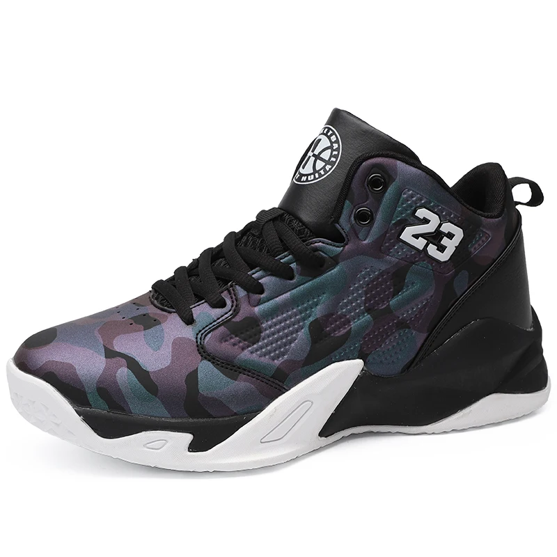 Мужские и женские баскетбольные ботинки красные черные спортивные дизайнерские