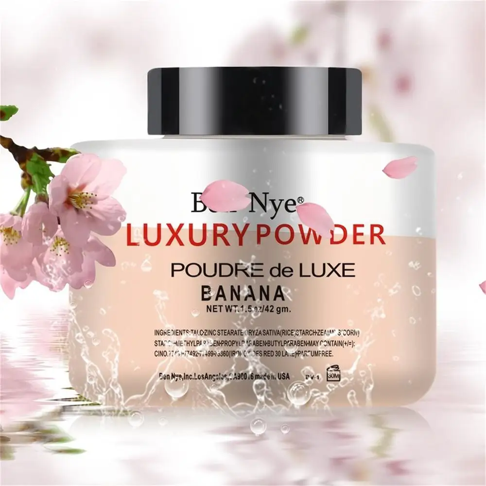 Модные товары роскошные пудры для макияжа с банановым порошком лица женщин и
