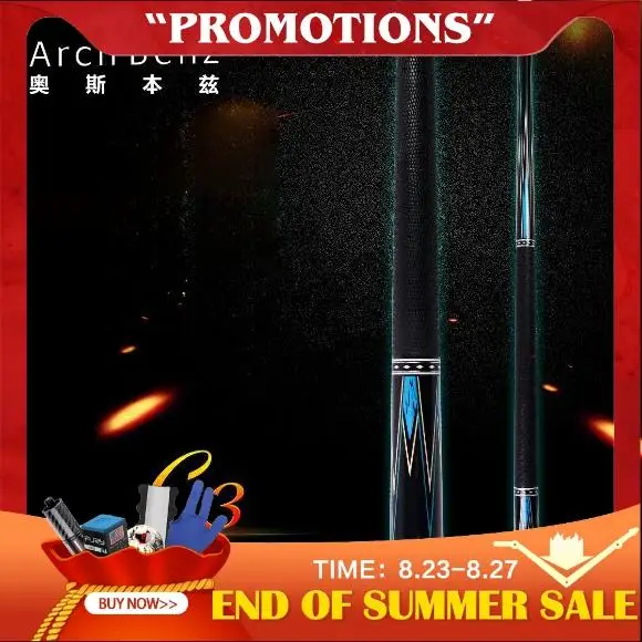 Оригинальная Арка Benz C3 бильярдный кий 13 мм наконечник 149 см Длина