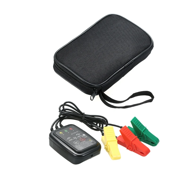 

Phase Sequence Detector Non Phase Contact Indicator Meter LED Cladded 3 Tester 70-600V AC Motor Steering Circuit Detect