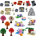 Блокировочные блоки для друзей MOC, Сборная Мебель, гардеробное зеркало, строительные блоки, кирпичи, игрушки для детей, друзья, блокировочные блоки, игрушка