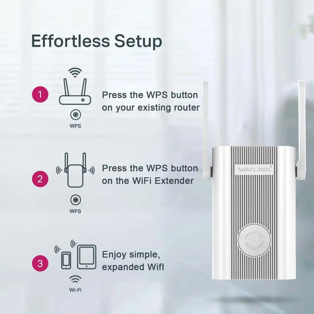 Wavlink AC1200 wifi ретранслятор 5 ГГц беспроводная точка доступа 2 4G Wi-Fi расширитель