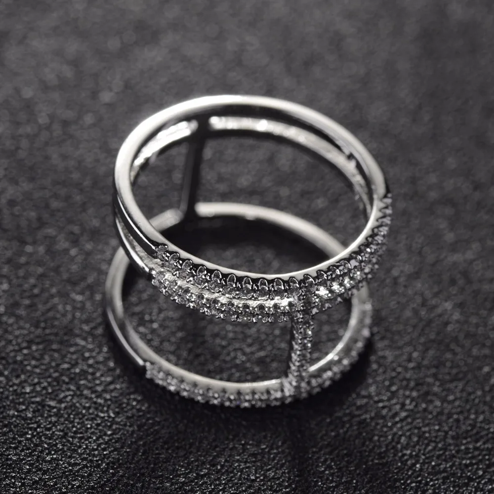 Новинка 2020 летнее женское кольцо с камнями три цвета модное ювелирное изделие