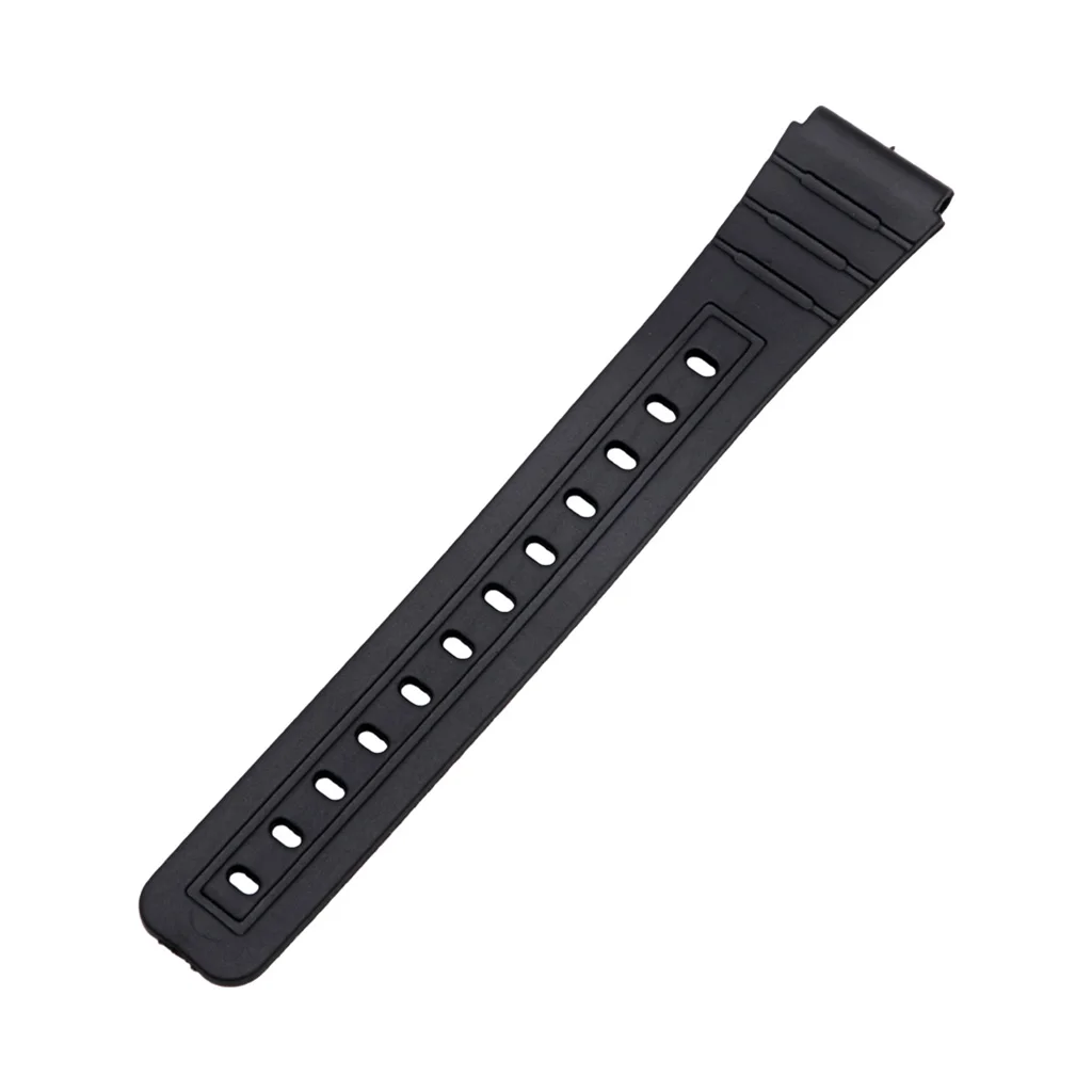 

Men Silicone Rubber Watch Strap Band Deployment Buckle Waterproof 18mm - 22mm