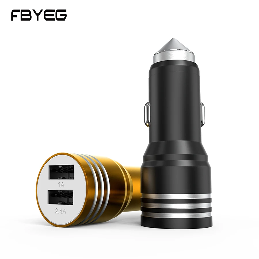 FBYEG Dual USB Автомобильное зарядное устройство с планшетом gps универсальный мобильный телефон автомобильное зарядное устройство для Xiaomi samsung S8 iPhone 6 6s 7 8 Plus