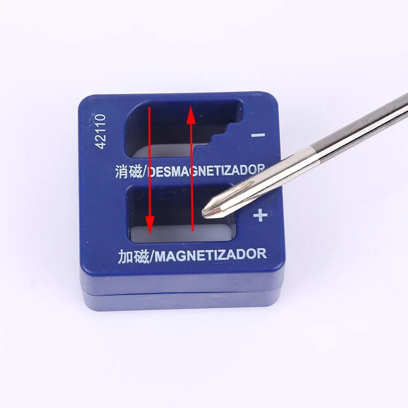 Мини намагничивающее устройство головка отвертка размагничиватель Портативный