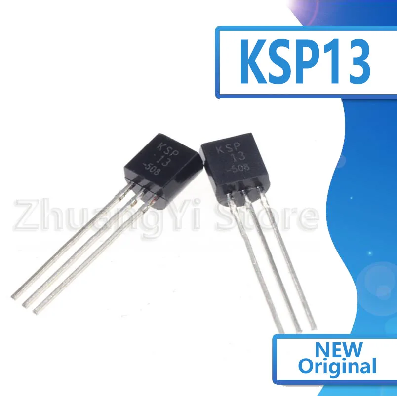 100 шт./лот KSP13 Дарлингтон транзистор TO-92 упаковка | Электроника