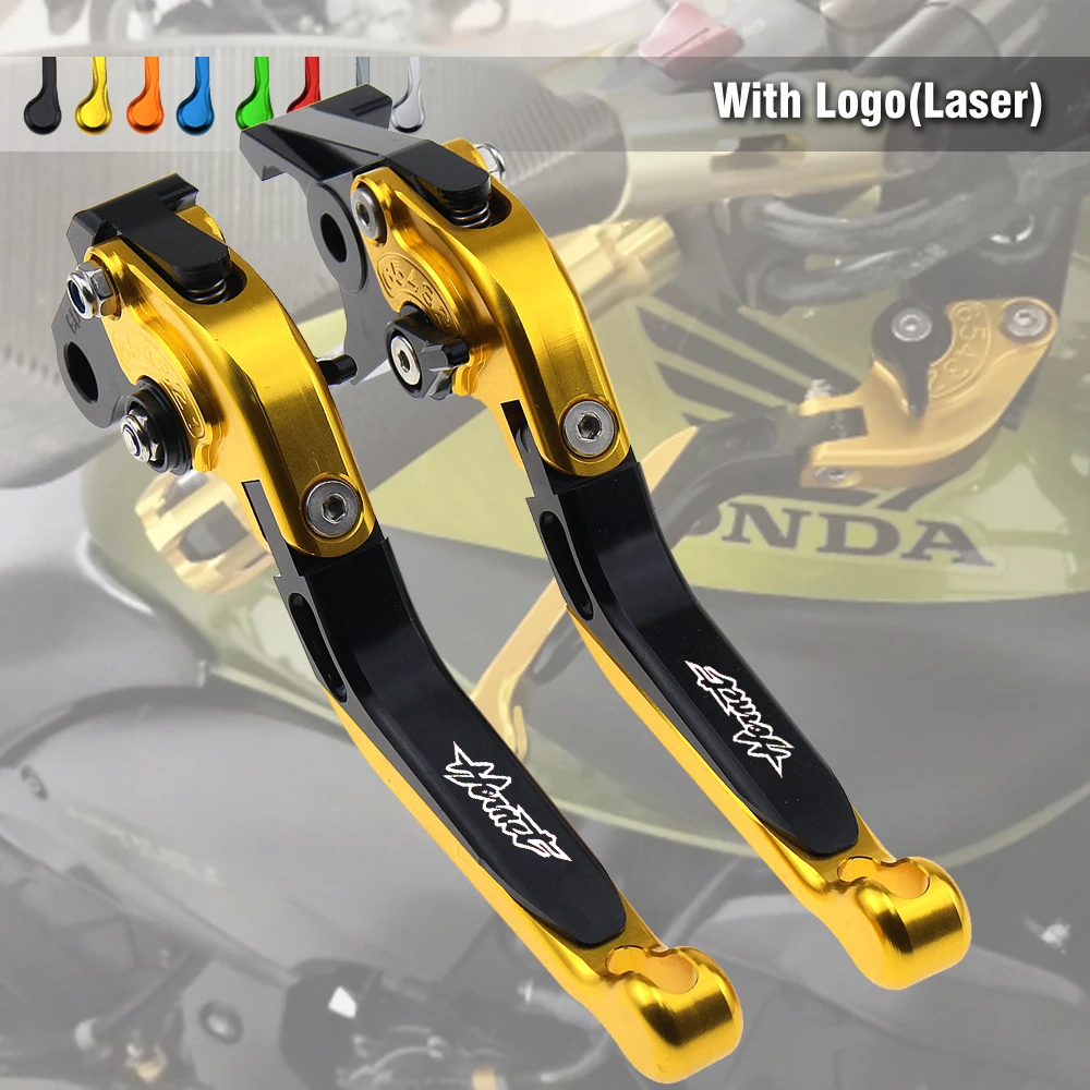 Лазерный Логотип для Honda CB599 / CB600 HORNET 1998 1999 2000 2001 2002 2003 2004 2005 CNC рычаги тормозной