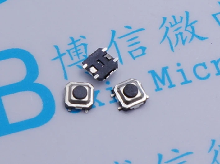 50 шт ключ переключатель 3*3*1 5 мм SMD 4 Pin 3X3X1 тактовый переключатель|Выключатели| |