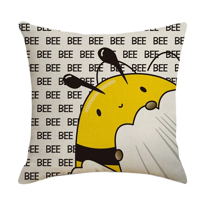 

Square Pillowcase Pattern Home Decor Linen Pillow Cases Cushion Covers For Sofa Car Pattern Cases Decor Gift 45X45cm