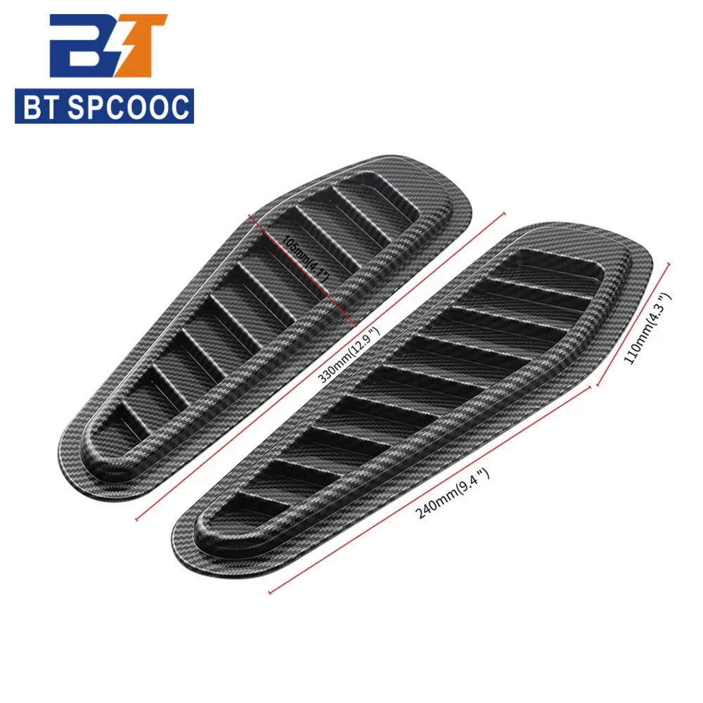 Универсальный автомобильный стикер из углеродного волокна АБС для стайлинга 2