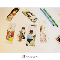 a 30 pcslot cute oil painting chinese style beauty girls bookmark lovely paper cards gifts for kids reading books for friends