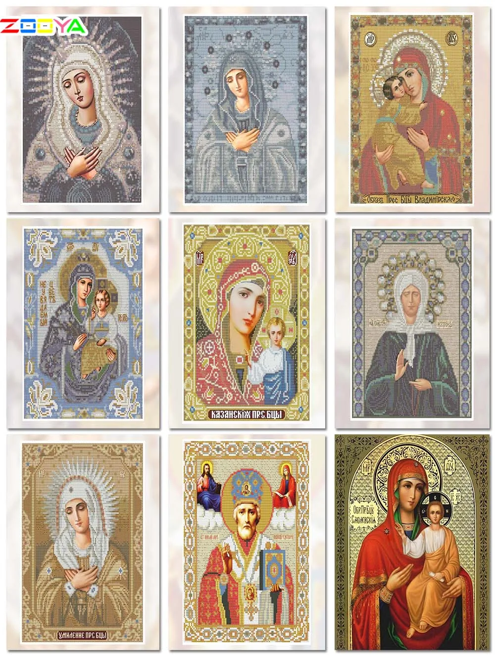 5D алмазная картина религия Вышивка крестом Алмазная мозаика полное оформление