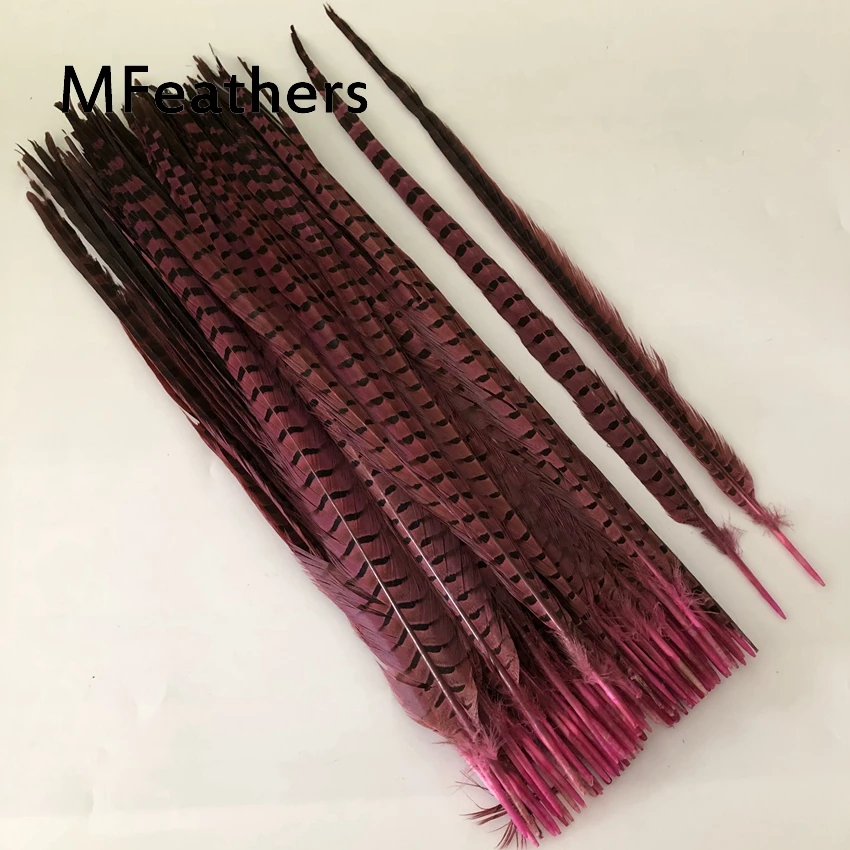 natural pink 100 шт Черный Цвет ringneck перо из хвоста фазана обесцвеченные и окрашенные перья фазана карнавал Showgirl Backpieces - Цвет: natural pink