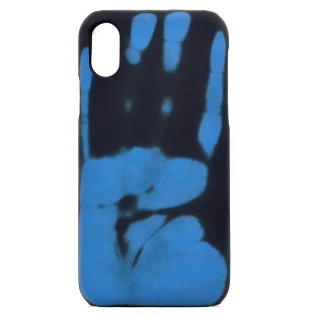 Blue Тепловой индукционный чехол для телефона Xiaomi Redmi Note 7 Pro K20 9T Pro 7 mi 9 8 SE 4X защитный чехол для телефона Термочехол - Цвет: Blue