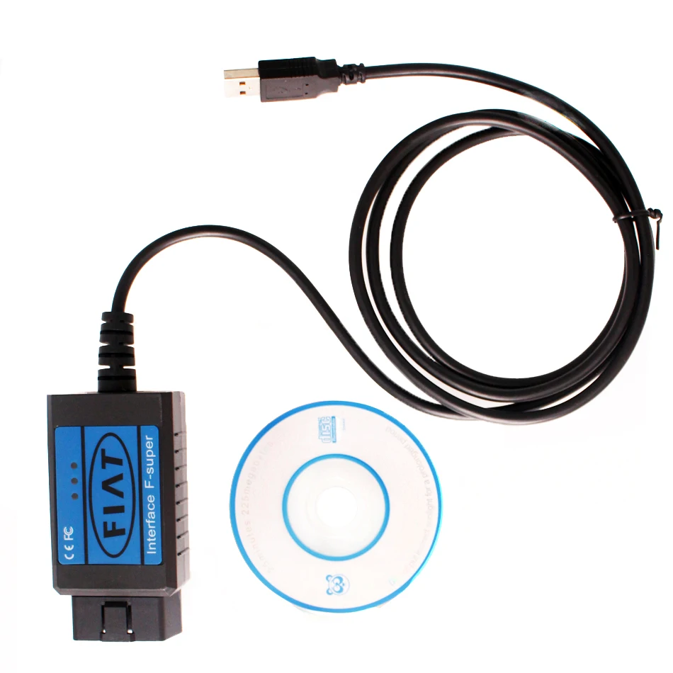 2020 Professional for FI-AT SCANNER F-SUPER INTERFACE USB Scan tool OBDII OBD2 Diagnostic Scanner | Автомобили и мотоциклы