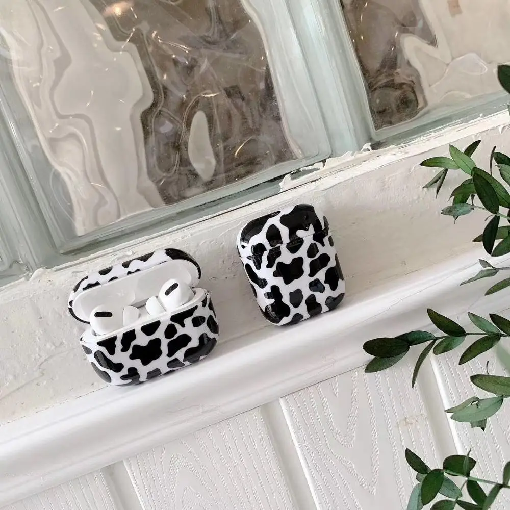 Роскошный 3D чехол с молочным рисунком для Apple AirPods 2 защитная оболочка зарядки