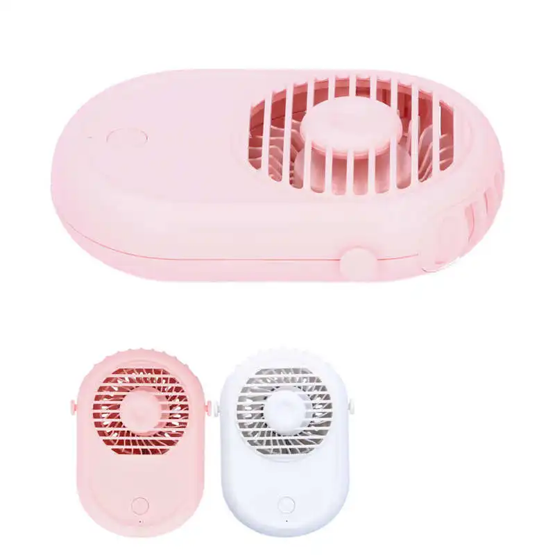 

Предметы домашнего обихода мини маленький вентилятор компактный USB зарядки Шейная лямка крепится вентилятор с вытяжным шнуром для офиса