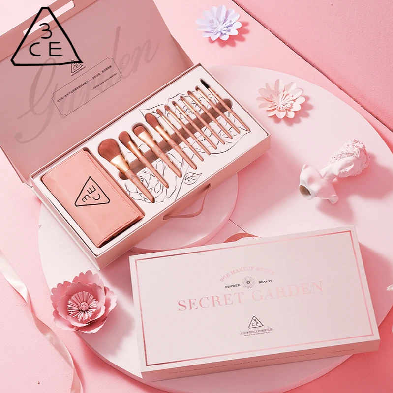 Набор косметических кистей в коробке 3 или 8 штук | Дом и сад