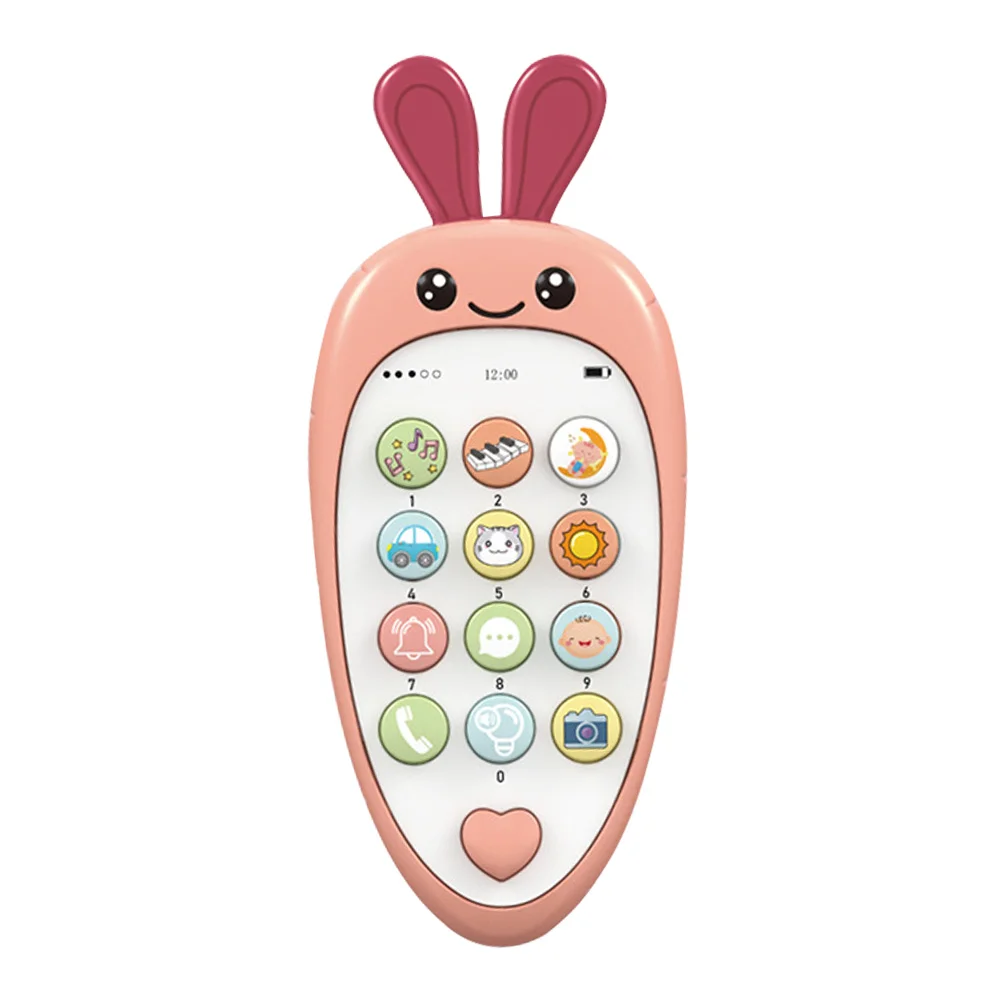 

1Pc Children Early Education Learning Cartoon Simulation Mobile Phone